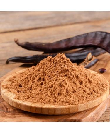 Organic 500g Carob Powder - Vegan & Additive-Free Dark Carob Powder - Buy Online on GoSupps.com