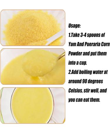 Healthy Chinese Yams Root & Pueraria Corn Powder - 2 Box Instant Breakfast Soup | Nutritious & Gut Regulating - Buy Online on GoSupps.com