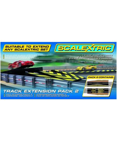 Scalextric 500008511 Extension Pack 2 - Leap & Chicane 1:32 Track Accessories for Enhanced Racing Experience - Buy Online on GoSupps.com