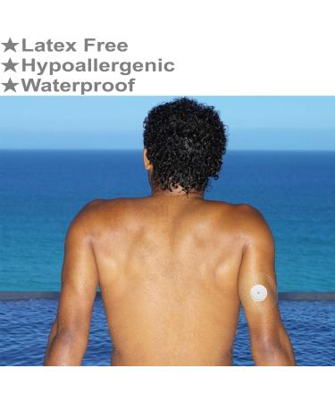 30-Pack Waterproof Adhesive Patches for Freestyle Libre, Enlite, Medtronic Guardian Sensor - Clear Protection Stickers - Buy Online on GoSupps.com