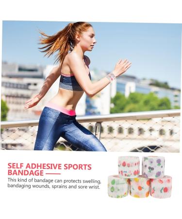 Buy Sosoport Adhesive Tape - 5 Rolls of Multifunctional Decor & Protection Supplies for Fruit Wrapping - Avocado Grape Dog & Strawberry Designs - Buy Online on GoSupps.com