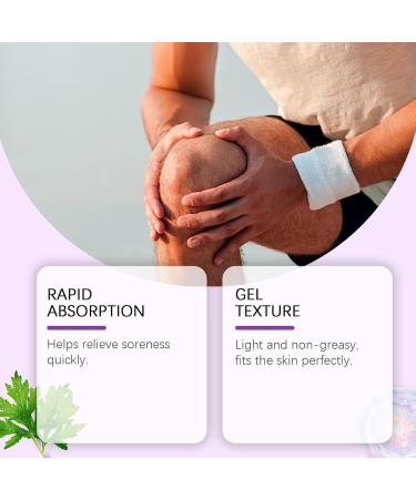 Gel de massage violet apaisant pour les articulations soulage les genoux et les douleurs articulaires. Cr me de massage pour tout le corps gel rafra chissant aux extraits naturels (12PCS) - Buy Online on GoSupps.com