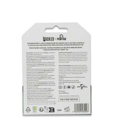 Dr. PawPaw Wicked Enchanting and Glimmer Lip Balm Duo - Moisturizing Tinted Lip Balm for Women - Vegan Nourishing Hydrating - 2 pc - Buy Online on GoSupps.com