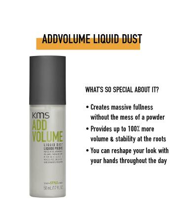 KMS ADDVOLUME Liquid Dust Volumizing Powder 1.7 Fl Oz - Lightweight Volumizing Formula - Buy Online on GoSupps.com