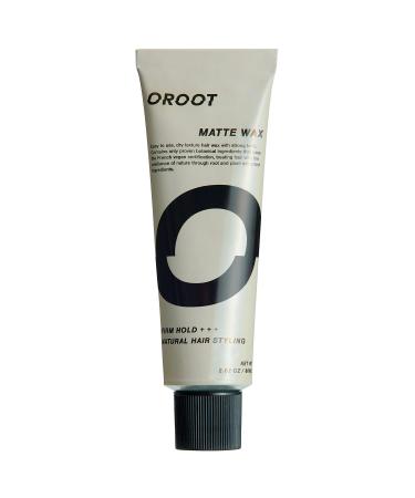 OROOT MATTE WAX - Strong Hold  Matte Finish  Easy Styling Paste  Unscented  French EVE VEGAN  2 Oz