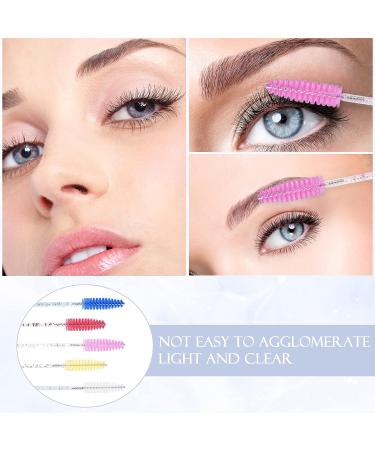 200 Colorful Disposable Mascara Wands for Eyelash Extensions and Brow Grooming - Lash Extension Supplies (Black) - Buy Online on GoSupps.com