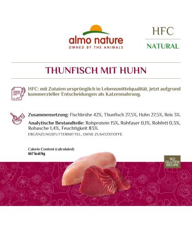 Almo Nature HFC Natural Wet Food for Adult Cats - 150g Can | Premium International Shipping - Buy Online on GoSupps.com