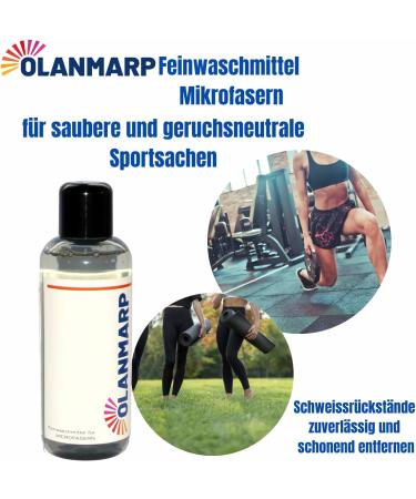 Olanmarp Delicate Detergent Concentrate Microfibre - Liquid Detergent for Hand Wash + Machine Wash (240 ml without Laundry Net) 240 ml (Pack of 1) Without laundry net - Buy Online on GoSupps.com
