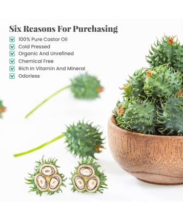 100% Pure Natural Jamaican Black Castor Oil - 60ml Organic Cold Pressed Essential Oil in Glass Bottle | Unrefined Anti-Aging & Massage Oil - Buy Online on GoSupps.com