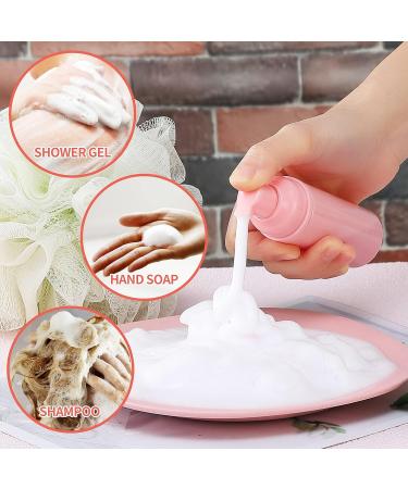 36 pcs 2oz Empty Foam Soap Dispensers Bottles - Refillable Lash Cleanser, Shampoo, Lotion, Hand Sanitizer - BPA-Free Pink - Cosmetics Castile - Buy Online on GoSupps.com