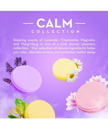 Shower Steamers Aromatherapy 16 Pack - Natural Essential Oil Shower Bombs for Relaxation and Stress Relief - Lavender Spa Gift Set for Women - Buy Online on GoSupps.com