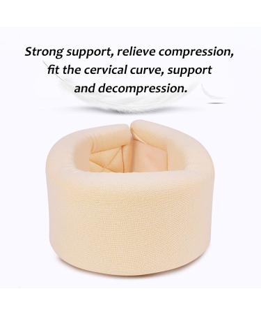 Roll Ruff Soft Foam Universal Neck Collar - Adjustable Support for Migraine Relief & Cervical Vertebrae Issues - International Shipping Available - Buy Online on GoSupps.com