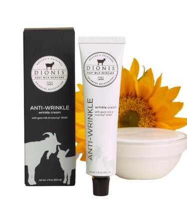 Dionis Goat Milk Skincare 1 fl oz Anti-Wrinkle Cream - Cruelty Free Paraben Free For All Skin Types
