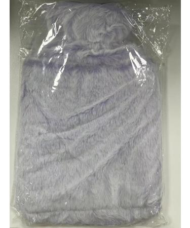 BOLEi 2L Hot Water Bottle with Luxury Faux Fur Cover - Leakproof Neck & Shoulder Pain Relief - Purple - Buy Online on GoSupps.com
