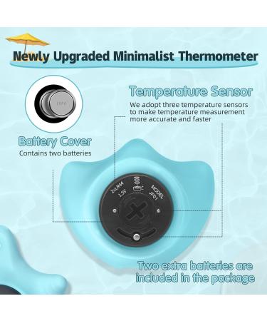 BabyElf Baby Bath Thermometer - Floating Bathtub Toy for Infant - Mute Visual Alert - Fahrenheit - Buy Online on GoSupps.com