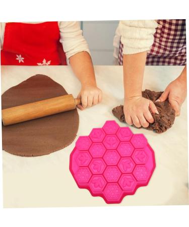 Milisten Silicone Honeycomb Cake Mold Chocolate Candy Molds Silicone Muffin De para Gelatinas Silicone Chocolate Honeycomb Cake Mold Silicone Manual Silica Gel Hand Model Pink - Buy Online on GoSupps.com