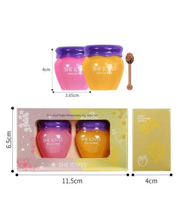 Lip Sleeping Mask | Natural Honey & Sakura Lip Plumper | Moisturizing Serum for Fuller Plumper Lips | Reduce Fine Lines | Day & Night Care - Buy Online on GoSupps.com