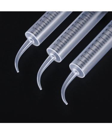 SUPVOX 8 Pcs Disposable Dental Irrigation Syringe - Curved Tip Oral Irrigator for Optimal Dental Care | International Shipping Available - Buy Online on GoSupps.com