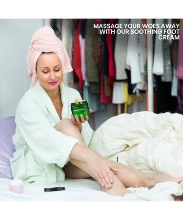 MAJESTIC PURE Lavender Oil Foot Cream - Softens & Moisturizes Dry Cracked Skin - 8 oz - Buy Online on GoSupps.com