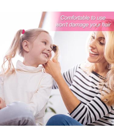 Hanyousheng 100 Pcs Girls Hair Bands - Baby Hair Bobbles for Toddlers - Colorful Soft Ponytail Holders - Seamless Hairbands - Pack of 1 - Buy Online on GoSupps.com