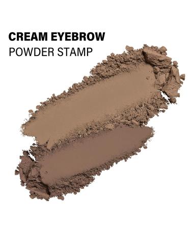 Boobeen Dual-Color Eyebrow Powder & Stamp - Waterproof Smudge-proof All-Day Wear | International Shipping - Buy Online on GoSupps.com
