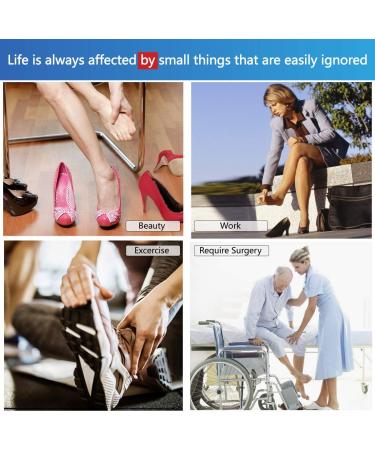 Bunion Correctors Toe Straightener Sleeves | Pain Relief for Hallux Valgus & Hammer Toe | Adjustable Day & Night Wear | Women and Men (Large) - Buy Online on GoSupps.com