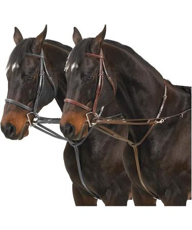 Camelot German Martingale Rein in Black - Quality Training Aid for Effective Control - Buy Online on GoSupps.com