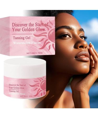 Gel Autobronzant Intense - Hydratant Activateur de Bronzage | Lotion Hydratante Nourrissante Bronzante 50G pour Piscine Plage Solarium Voyage t Ext rieur - Buy Online on GoSupps.com