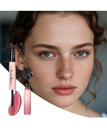  Duroecsain Cream Blush - Sweat-Resistant Cheek Cosmetic Dual-Tip Face Marker Pen For Women Girlfriend Party Date Photoshoot Beauty Stage Performance - Buy Online on GoSupps.com