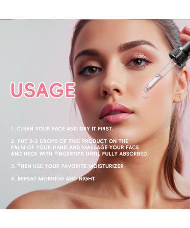 Cherry Blossom Essence Oil for Face Hydrating Anti-Aging Facial Serum Skincare Facial Soothing Moisturizer Reduce Fine Lines & Wrinkles Tightening Skin For All Skin Types - Buy Online on GoSupps.com