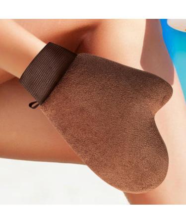 Tanning Mitt Tanner Mitt - Applicateur de Tan avec poignet lastique - Sunless Body Tanner Spray and Mousse Applicateur pour les femmes Girls Girls Place Camping Picnic Cycling Sports Brun - Buy Online on GoSupps.com