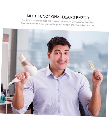 Frcolor Men's Facial Trimmer Set - 4 Premium Razor Blades for Beard Cutting & Grooming - Stainless Steel Shaving Tools - Buy Online on GoSupps.com