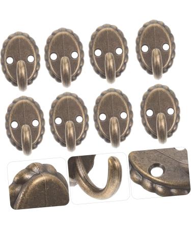 Alipis 30 Pcs Single Hook Antique Wall Hook Hat Hanger Entryway Coat Hanging Hooks Zinc Alloy - Buy Online on GoSupps.com