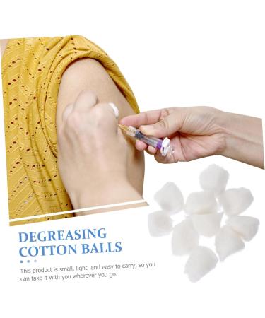 minkissy 12 Absorbent Cotton Balls Small Cotton Balls Make up Cotton Balls Disposable Sterilized Cotton Balls Supplies White Ordinary Cotton First Aid Supplies - Buy Online on GoSupps.com