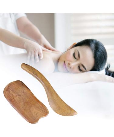 WyldSenc Wooden Gua Sha Massager - Natural Skin Care Tool for Muscle Recovery & Relaxation - Shop Internationally - Buy Online on GoSupps.com
