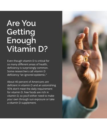 BrainMD Vitamin D3 5000 - High Potency Cholecalciferol Softgels - Gluten Free - 100 Servings - Buy Online on GoSupps.com