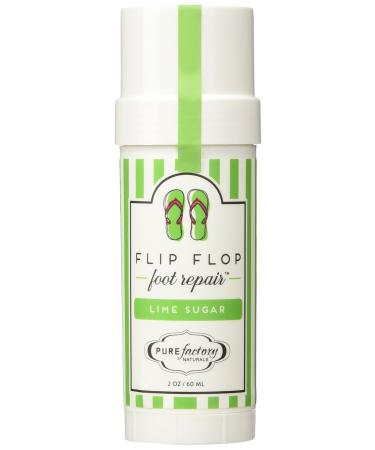PureFactory Naturals Flip Flop Foot Repair 2 Oz. - Lime Sugar