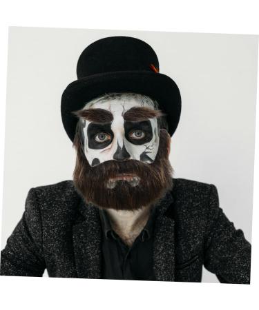 SKISUNO 1 Set Beard Dress up Faux Beard Prop Fake Whiskers Fake Long Beard Christmas Santa Claus Beard Plush - Buy Online on GoSupps.com