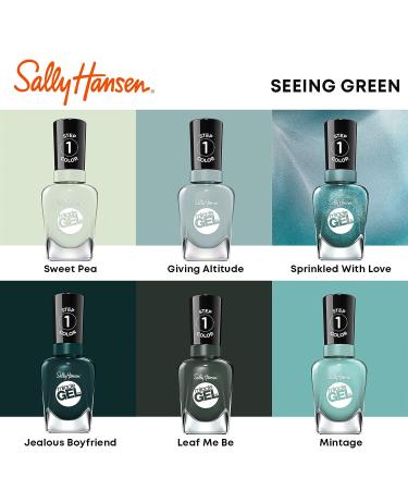 Sally Hansen Miracle Gel Nail Polish - Shade Neblue-la 652 - 0.5 Fl Oz (Pack of 1) - Buy Online on GoSupps.com