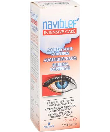 Naviblef Intensive Care Eyelid Foam - Gentle Relief for Dry Irritated Eyelids | Shop Internationally - Buy Online on GoSupps.com