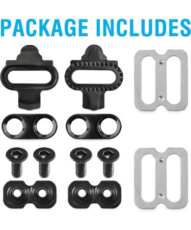 SPD Compatible Bike Cleats - Shimano SM SH51 Cleat Set for Indoor and Outdoor Cycling - Buy Online on GoSupps.com