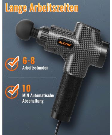 Ultimate Massage Gun for Deep Muscle Relief | 30 Adjustable Levels 8 Heads LCD Display 4800 RPM | Pain & Stiffness Relief - Buy Online on GoSupps.com