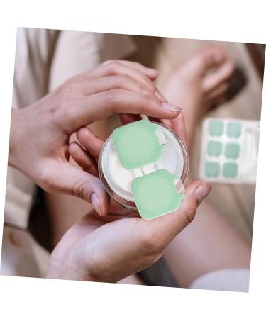 SOLUSTRE Contact Lens Container Tool Set - Multipurpose Travel Care Supplies - Green Box (6x3x3cm) for International Shipping - Buy Online on GoSupps.com