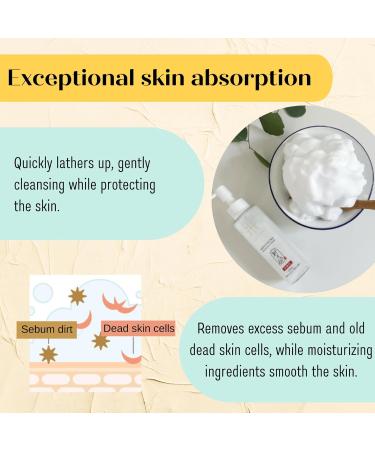 Shinnosuke Revitalizing & Hydrating Japanese Rice Facial Cleanser - 3.4 oz | Gentle & Nourishing Skincare for Radiant Skin - Shop Internationally - Buy Online on GoSupps.com