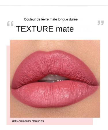 Matte Liquid Lipstick Matte Lipstick for Women - Smooth and Sweat-Resistant Lipstick - Non-Stick High-Impact Color Cup Long-Lasting Smudge-Proof Makeup - Buy Online on GoSupps.com