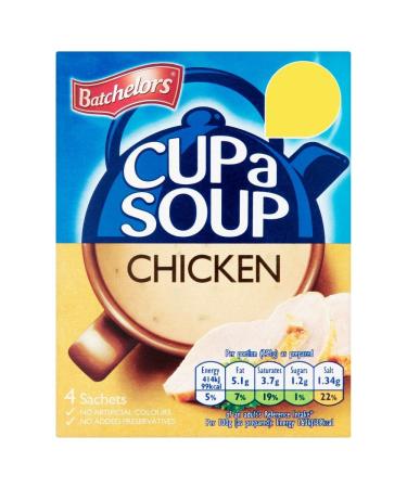 Batchelors Batchelors - Cup A Soup Soup - Chicken Flavour - Set of 2 Boxes of 81 g