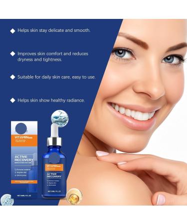 TS TAC-SKY Face Serum Hydrating Moisturizing Facial Essence - Gentle Fast-Absorbing Reduces Dullness Boosts Elasticity Daily Use(1PCS) - Buy Online on GoSupps.com