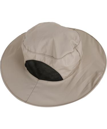 Beekeeping Folding Hat with Mesh Net | Anti-Mosquito Fishing & Camping Hat | Insect Fly Mask Cap - Light Coffee - Buy Online on GoSupps.com