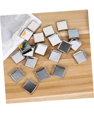 FOYTOKI 180 Pcs Pans for Eyeshadow Empty Eyeshadow Tins Makeup Tin Pans Empty Eyeshadow Pans Square Magnets - Buy Online on GoSupps.com