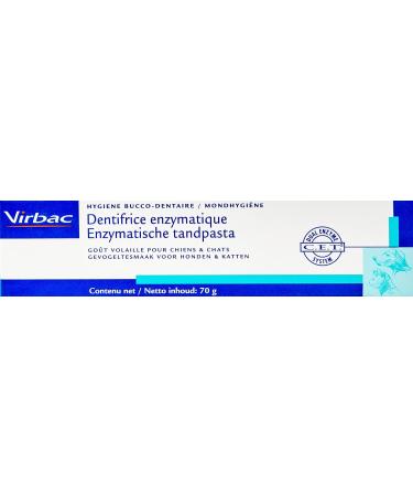 Virbac Enzymatic Chicken Toothpaste for Dogs/Cats 70 G - Buy Online on GoSupps.com